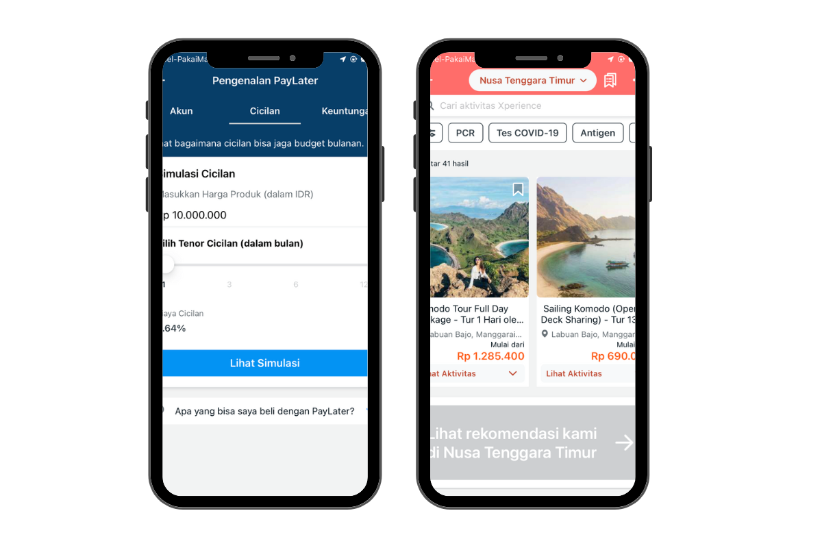 Traveloka Xperience dan PayLater